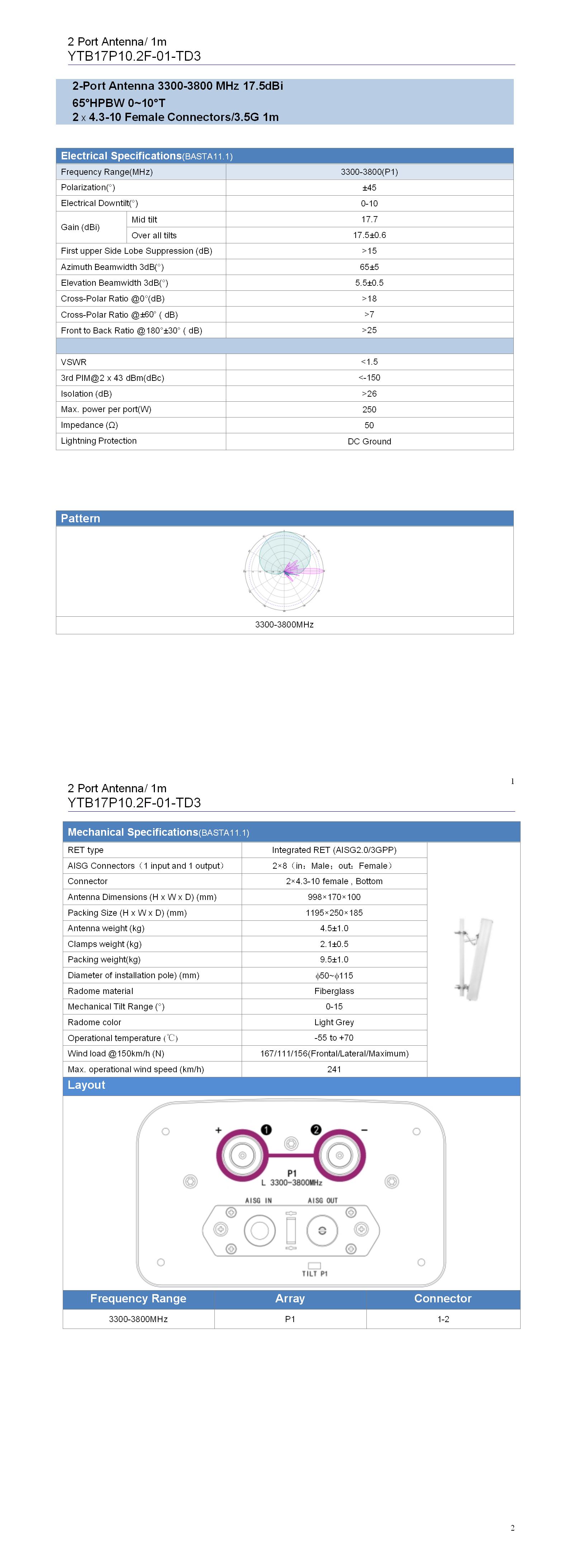 YTB17P10.2F-01-TD3= 2-port&nbsp;3.5G Antenna&nbsp;3300-3800MHz17.5dBi0°~10°T&nbsp;（v1.0）_01.jpg